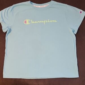 Champion Womens Light Blue Tee